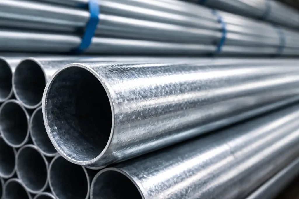 اجرای استاندارد لولهکشی آب با لوله گالوانیزه سپاهان در ساختمان چندطبقه