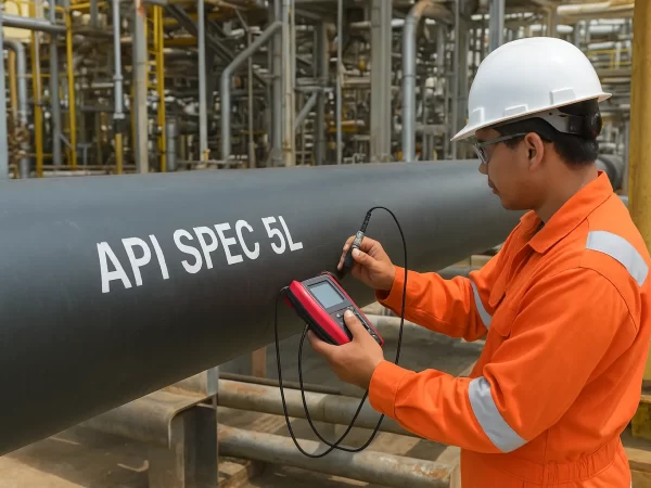 نحوه تست و کنترل کیفیت لوله گازی API