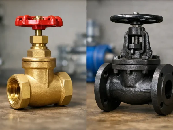 تفاوت‌های اصلی بین شیر فلکه برنجی و چدنی؛ مقایسه فنی، اقتصادی و کاربردی