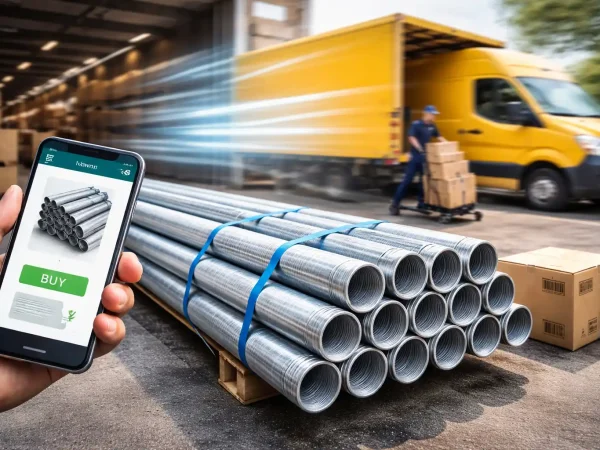 خرید اینترنتی لوله گالوانیزه سپاهان با ارسال سریع