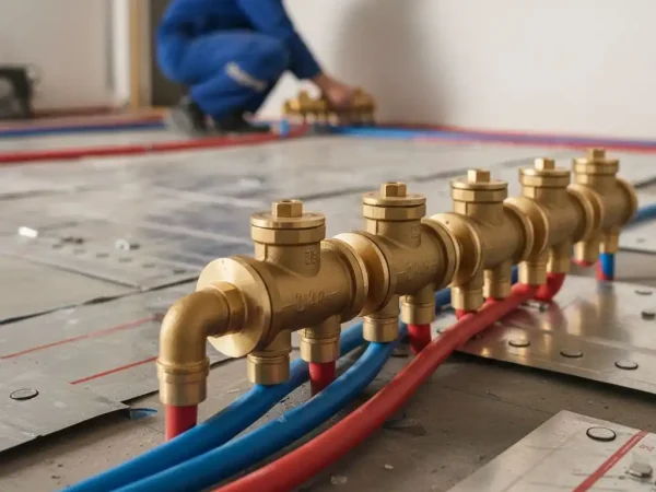 چرا شیر فلکه برنجی برای سیستم‌های گرمایش از کف بهترین انتخاب است؟