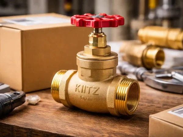 خرید آنلاین شیر فلکه برنجی کیتز ژاپن با ارسال فوری