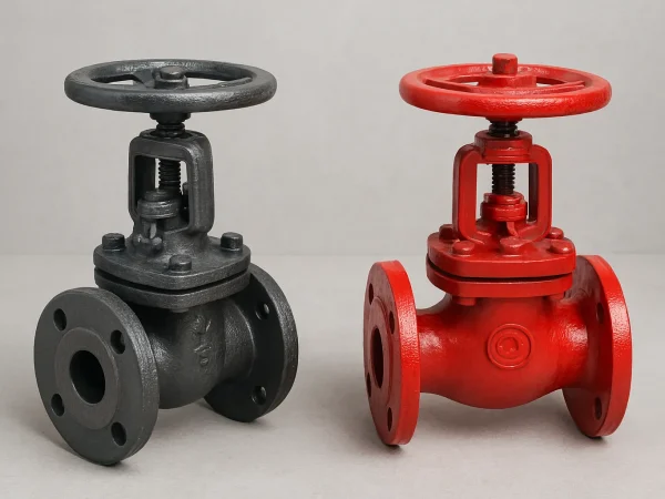 تفاوت بین شیر فلکه چدنی شیرود و وگ امید گلستان