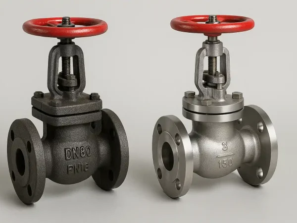 شیر فلکه چدنی و فولادی