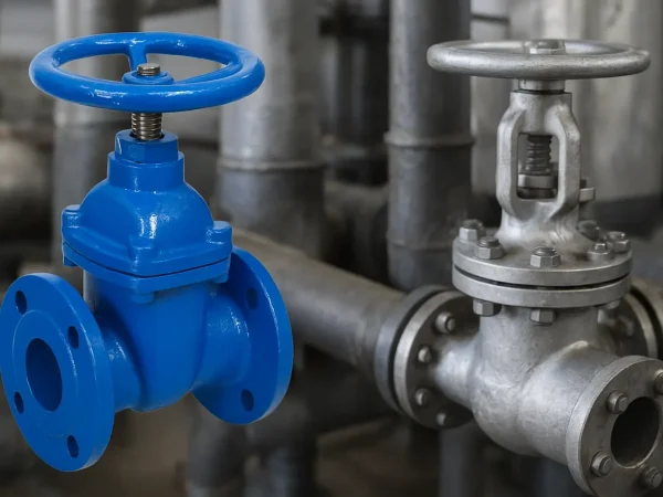 بررسی مواد اولیه مورد استفاده در تولید شیر فلکه چدنی و فولادی